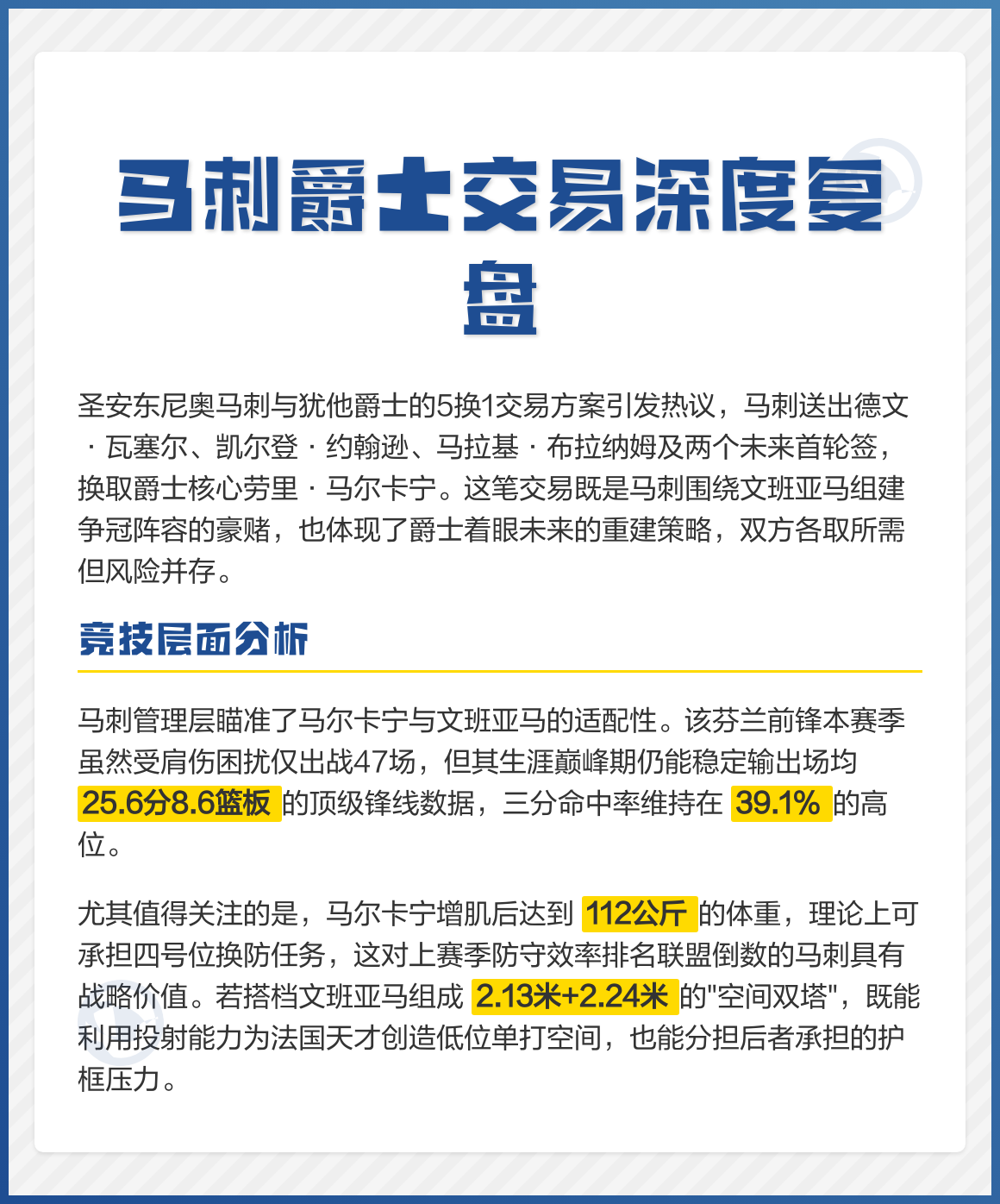 爱游戏电竞-冲刺阶段犹他爵士备战CBA季后赛赛前圣安东尼奥马刺调整名单以备全明星赛，多伦多猛龙防线松动备战西甲看傻球迷